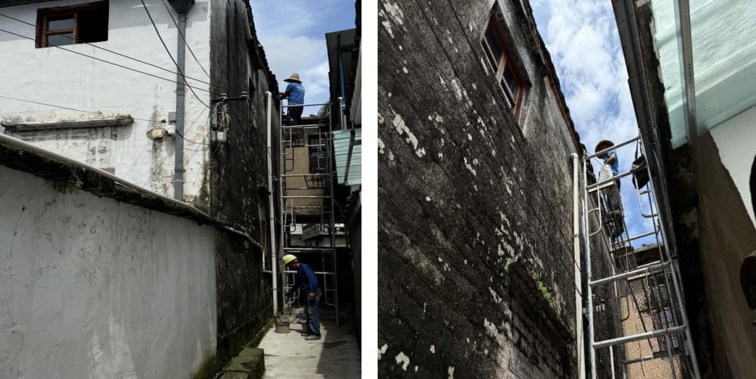 暴雨中的國(guó)企守護(hù)——村企聯(lián)動(dòng)譜寫(xiě)古建新生協(xié)奏曲